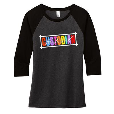 School Secretary Besties Funny School Secretary Women's Tri-Blend 3/4-Sleeve Raglan Shirt