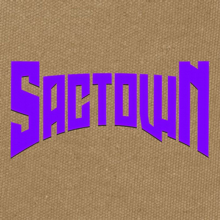 Sactown Sacramento Basketball Cotton Canvas Backpack