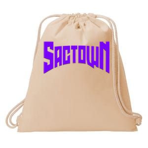 Sactown Sacramento Basketball Drawstring Bag