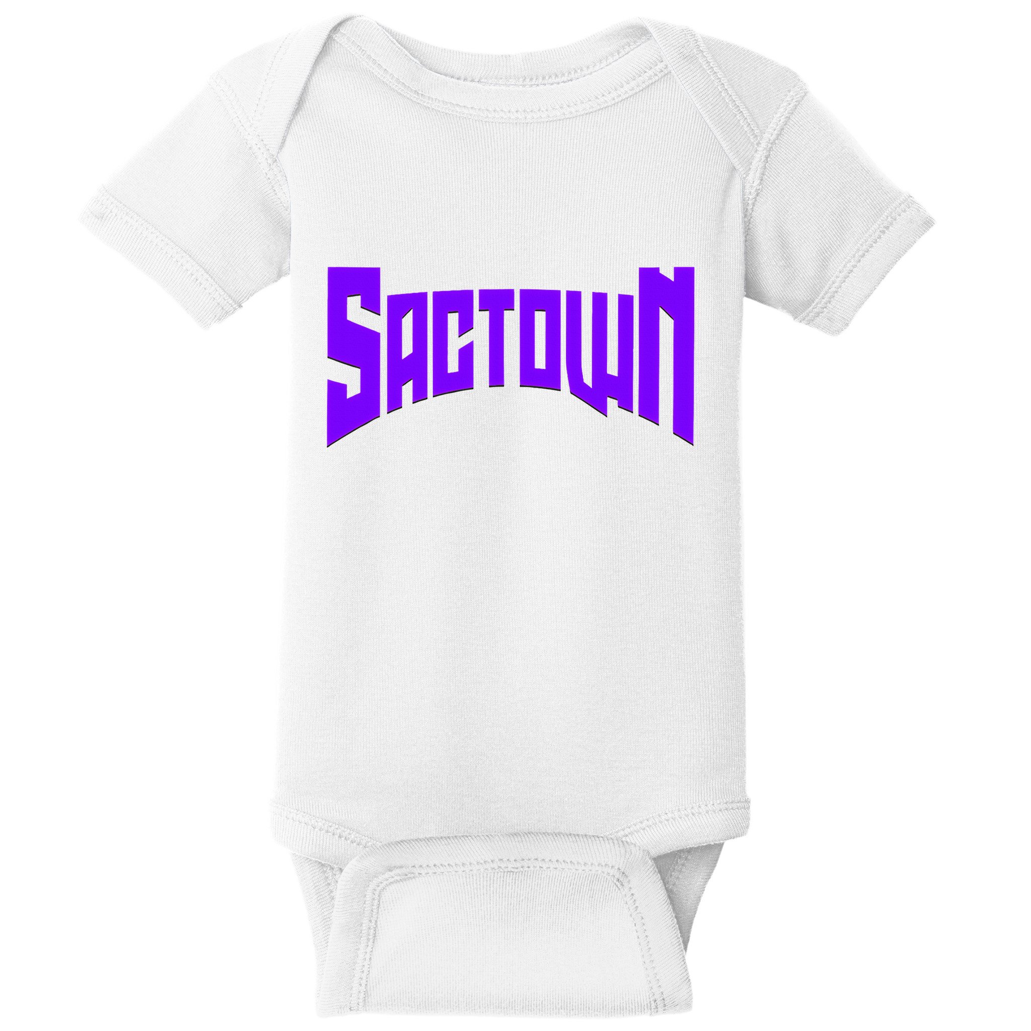 Sactown Sacramento Basketball Baby Bodysuit