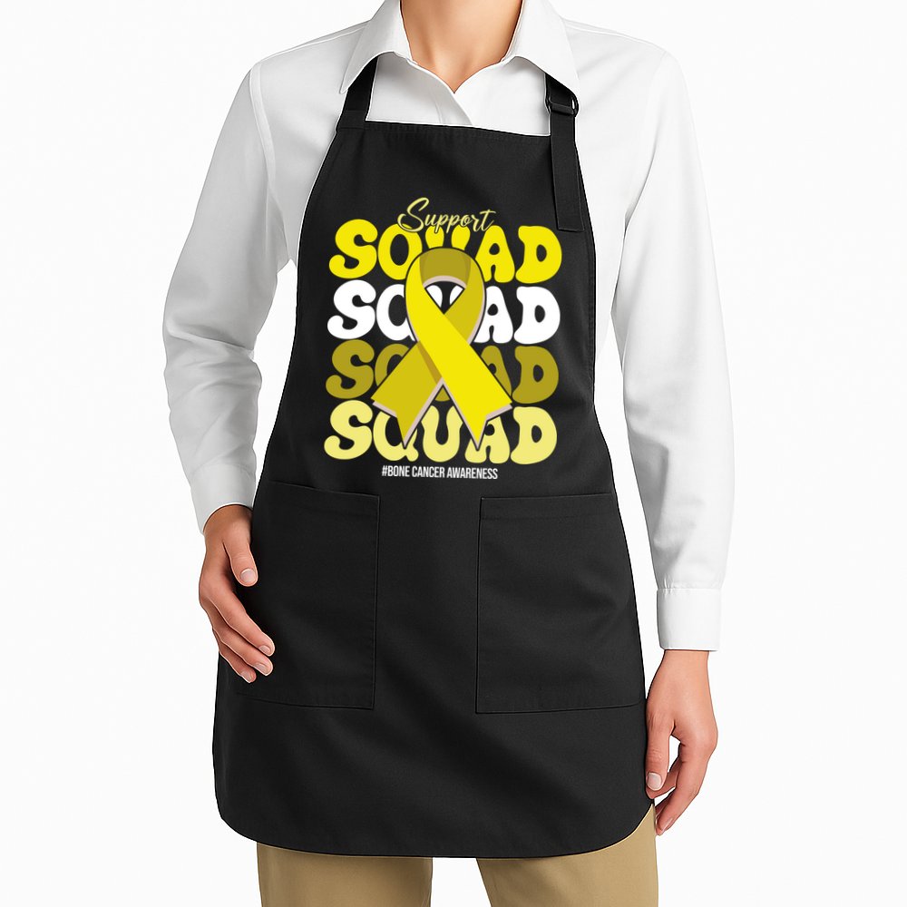 Support Squad Bone Cancer Awareness Apron