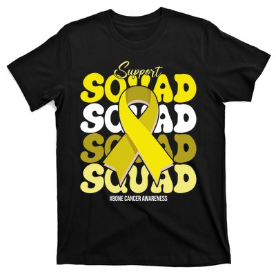 Support Squad Bone Cancer Awareness T-Shirt