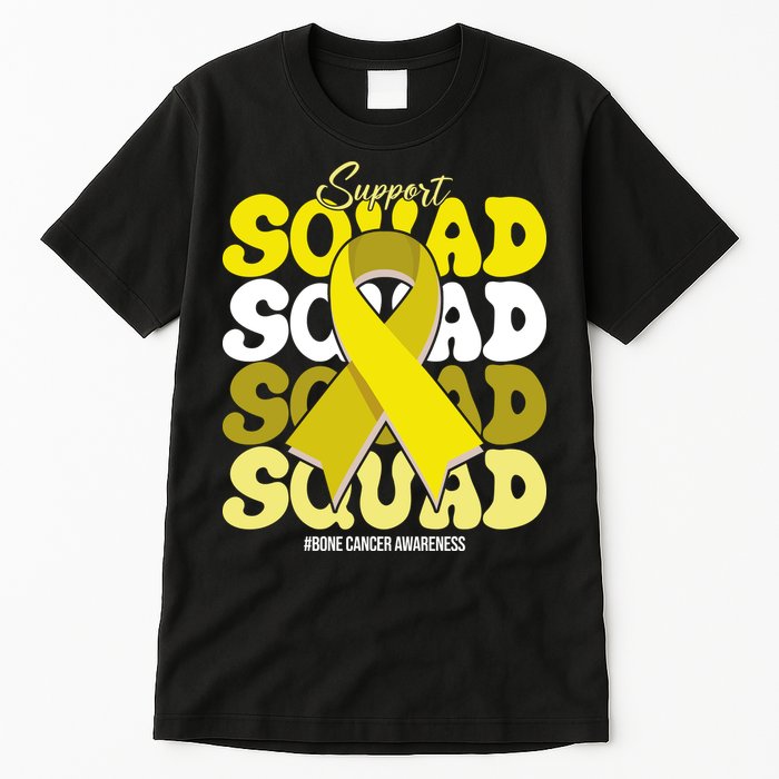 Support Squad Bone Cancer Awareness Tall T-Shirt