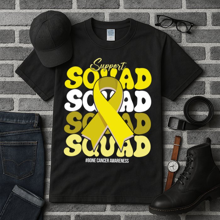 Support Squad Bone Cancer Awareness Tall T-Shirt