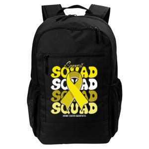 Support Squad Bone Cancer Awareness Daily Commute Backpack