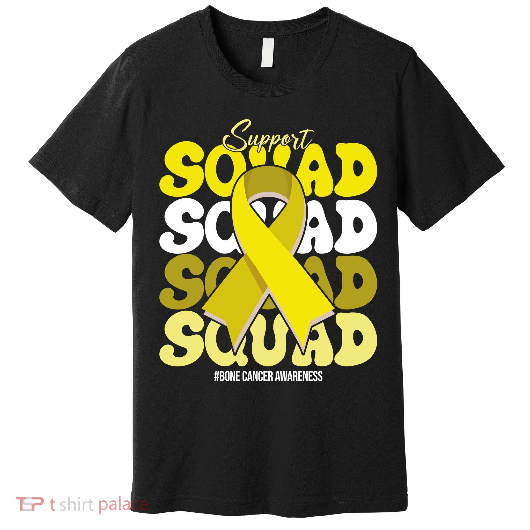 Support Squad Bone Cancer Awareness Premium T-Shirt
