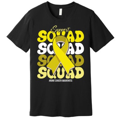 Support Squad Bone Cancer Awareness Premium T-Shirt