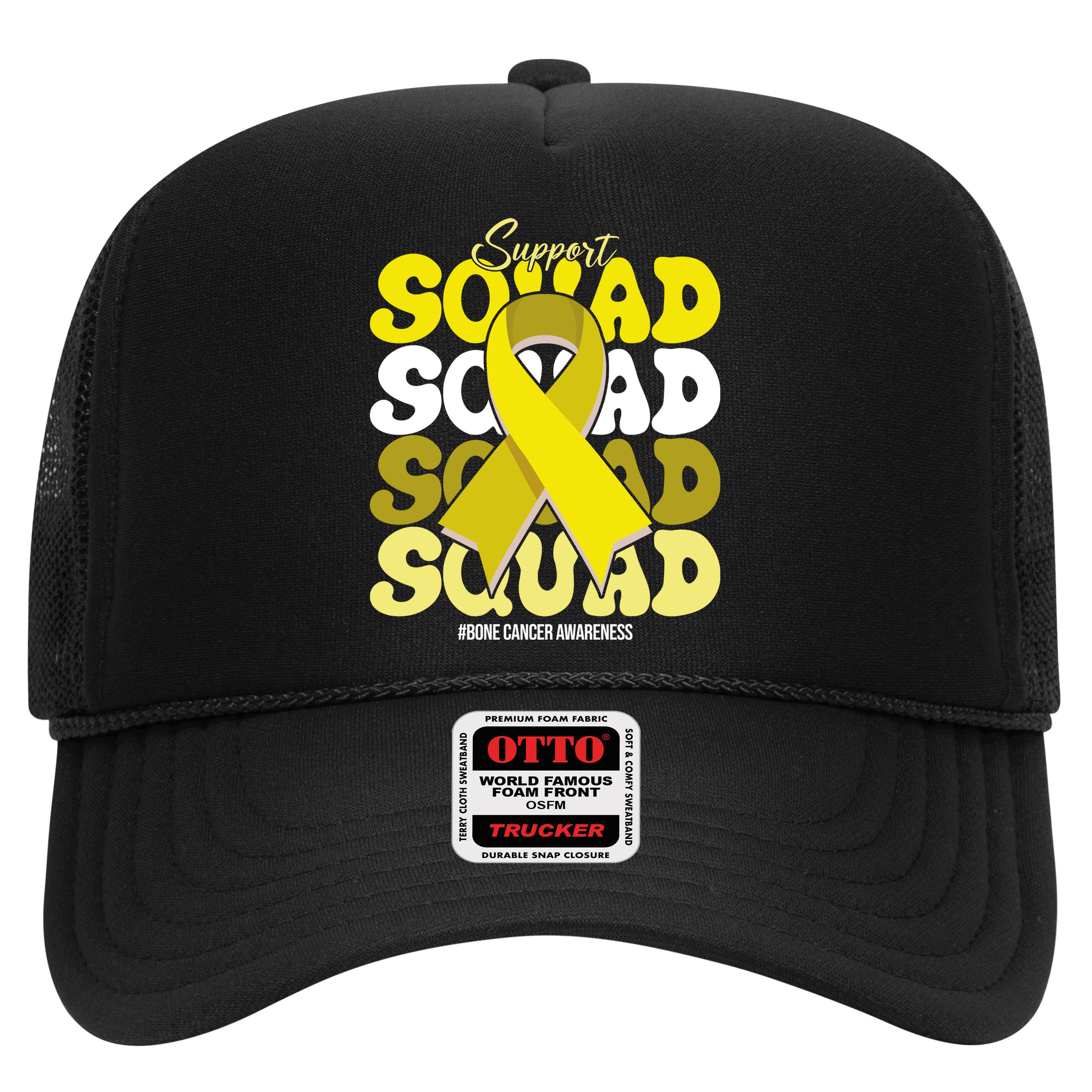 Support Squad Bone Cancer Awareness Hat