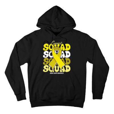 Support Squad Bone Cancer Awareness Tall Hoodie