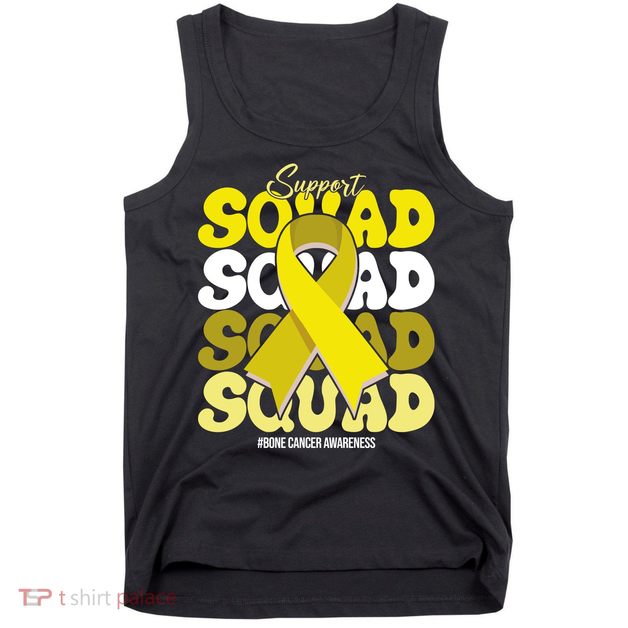 Support Squad Bone Cancer Awareness Tank Top