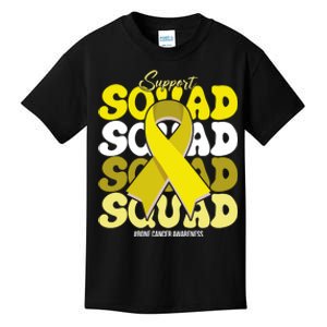 Support Squad Bone Cancer Awareness Kids T-Shirt