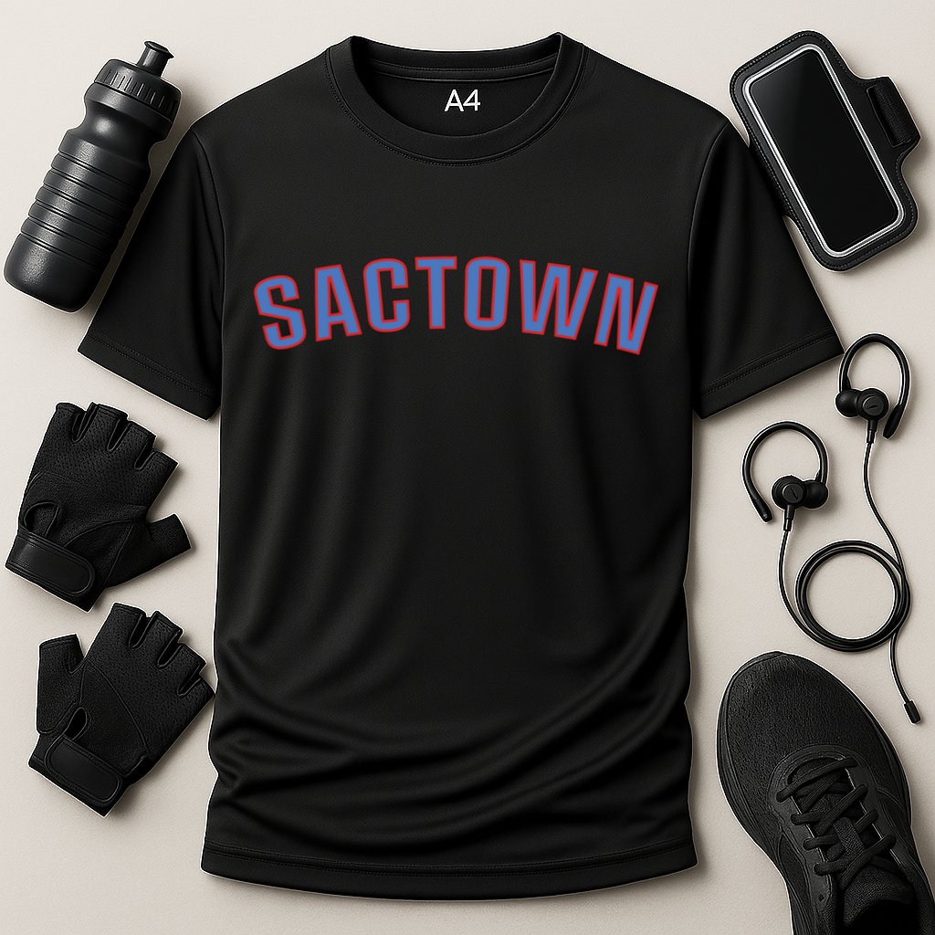 Sactown - SacraM.e.nto Basketball Performance Shirt