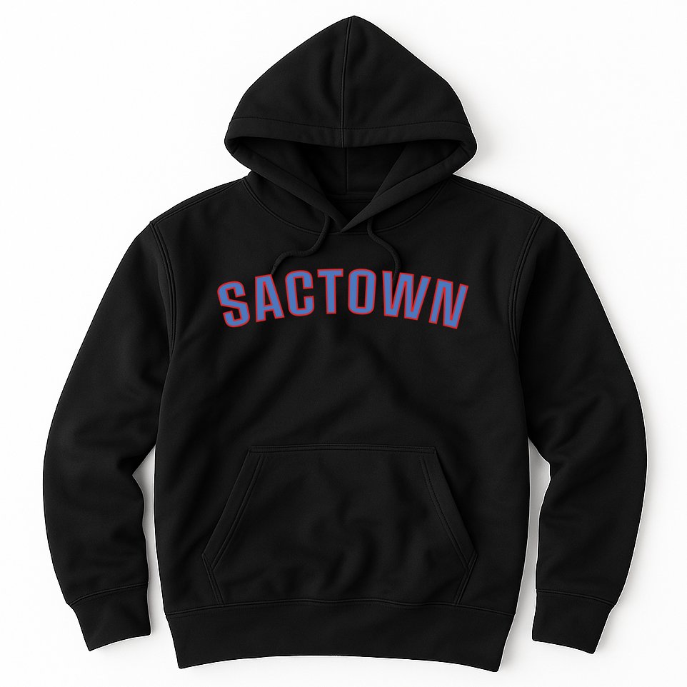 Sactown - SacraM.e.nto Basketball Hoodie