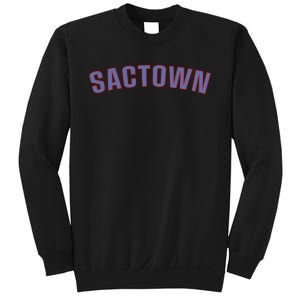 Sactown - SacraM.e.nto Basketball Sweatshirt