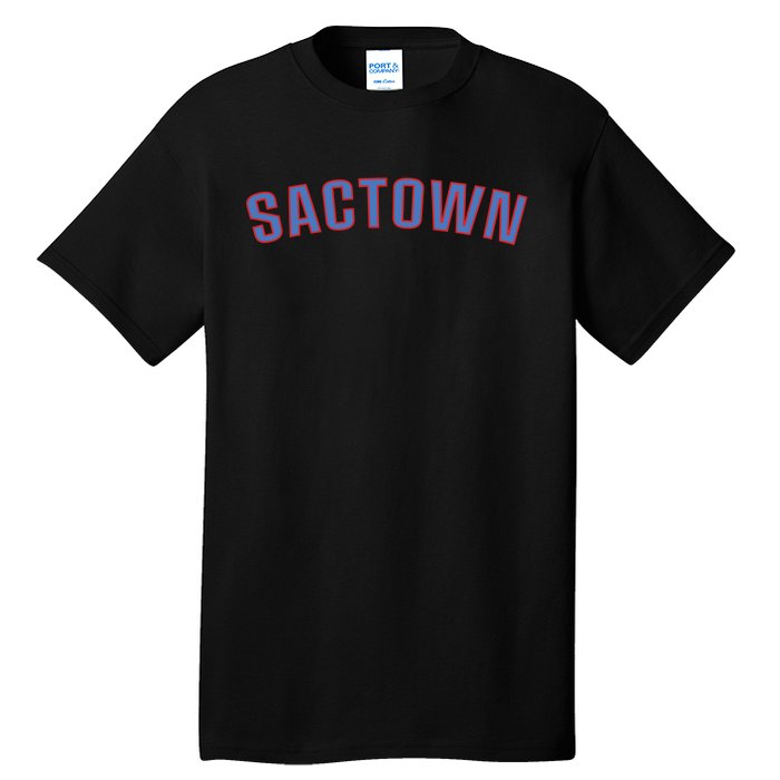 Sactown - SacraM.e.nto Basketball Tall T-Shirt