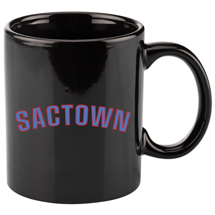 Sactown - SacraM.e.nto Basketball 11oz C Handle Ceramic Mug