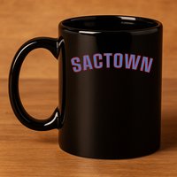 Sactown - SacraM.e.nto Basketball 11oz C Handle Ceramic Mug
