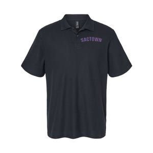 Sactown - SacraM.e.nto Basketball Softstyle Adult Sport Polo