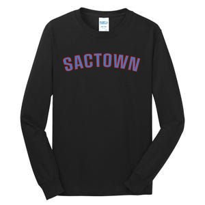 Sactown - SacraM.e.nto Basketball Tall Long Sleeve T-Shirt