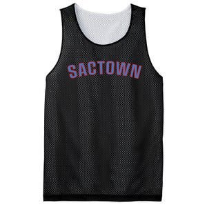 Sactown - SacraM.e.nto Basketball Mesh Reversible Basketball Jersey Tank