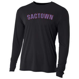 Sactown - SacraM.e.nto Basketball Cooling Performance Long Sleeve Crew