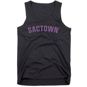 Sactown - SacraM.e.nto Basketball Tank Top