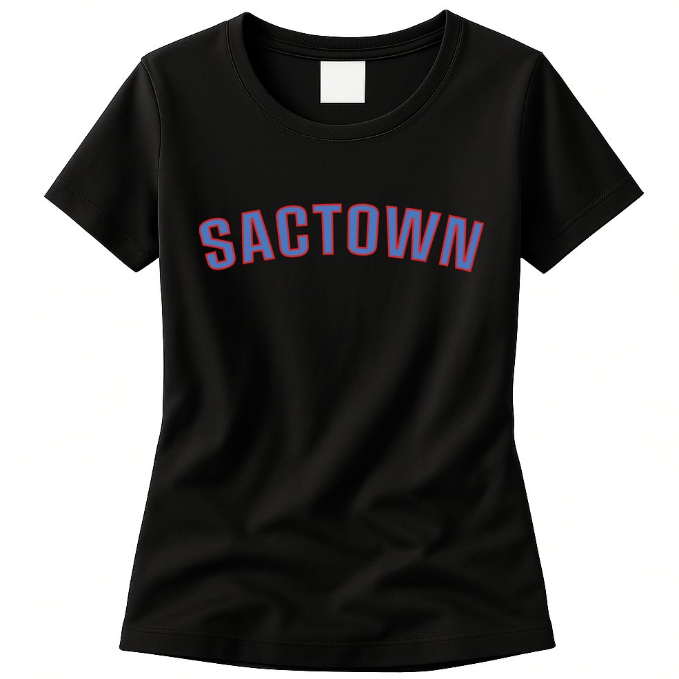 Sactown - SacraM.e.nto Basketball Womens T-Shirt