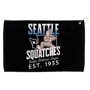 Seattle Squatches Bigfoot Baseball Team for Sasquatch Lovers Grommeted Golf Towel