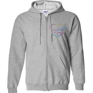 Siblings Side By Side Or Miles Apart Brothers Full Zip Hoodie