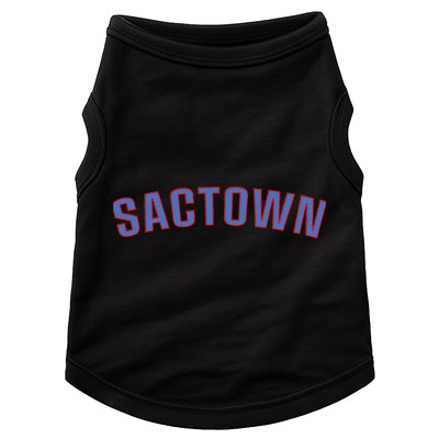 Sactown Sacramento Basketball Doggie Tank