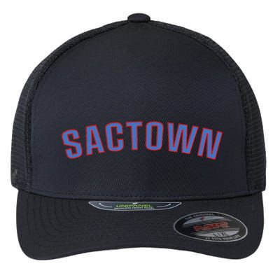 Sactown Sacramento Basketball Flexfit Unipanel Trucker Cap