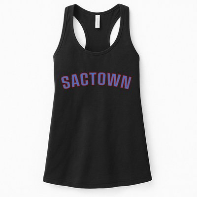 Sactown Sacramento Basketball Womens Tank Top