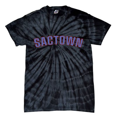 Sactown Sacramento Basketball Tie-Dye T-Shirt