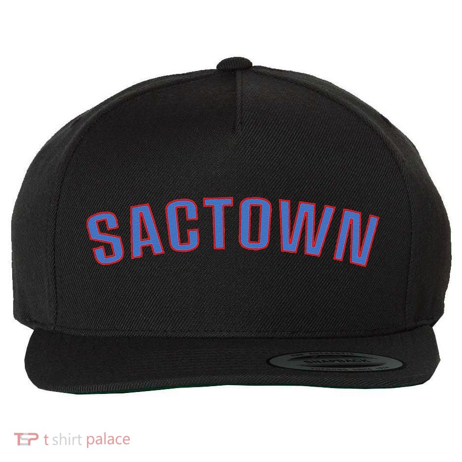 Sactown Sacramento Basketball Wool Snapback Cap