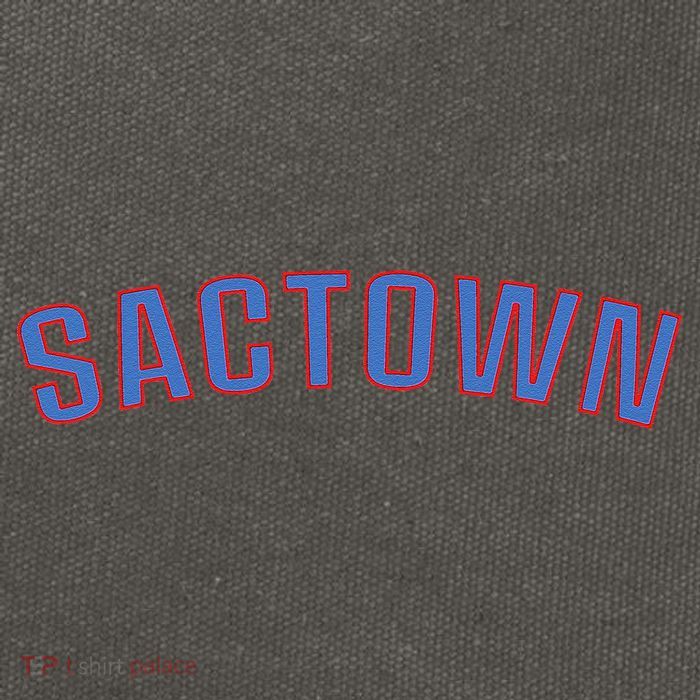 Sactown Sacramento Basketball Cotton Canvas Backpack