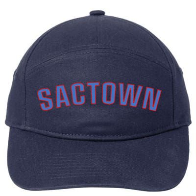 Sactown Sacramento Basketball 7-Panel Snapback Hat