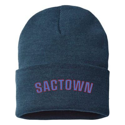 Sactown Sacramento Basketball Sustainable Knit Beanie