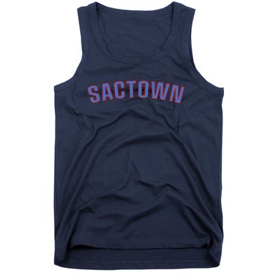 Sactown Sacramento Basketball Tank Top