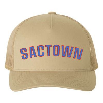 Sactown Sacramento Basketball Yupoong Adult 5-Panel Trucker Hat