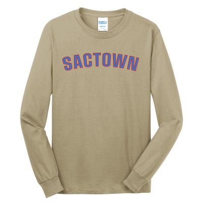 Sactown Sacramento Basketball Tall Long Sleeve T-Shirt