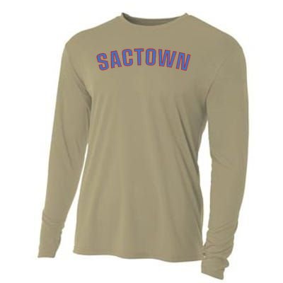 Sactown Sacramento Basketball Cooling Performance Long Sleeve Crew