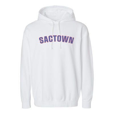 Sactown Sacramento Basketball Garment-Dyed Fleece Hoodie