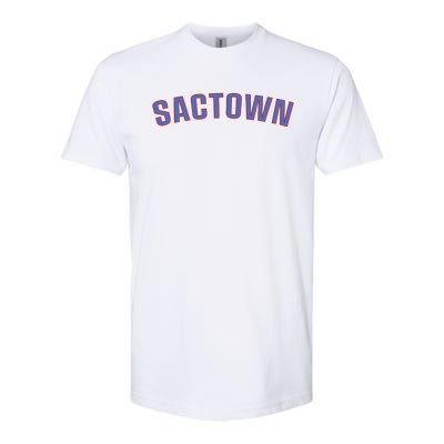 Sactown Sacramento Basketball Softstyle CVC T-Shirt