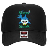 Sister Shark Birthday Party Matching Family Trucker Hat