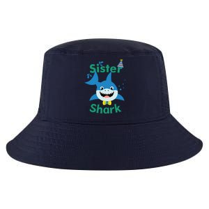 Sister Shark Birthday Party Matching Family Cool Comfort Performance Bucket Hat