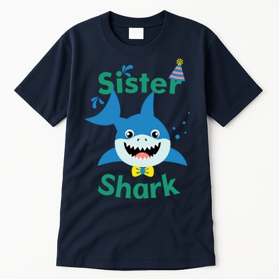 Sister Shark Birthday Party Matching Family Tall T-Shirt