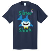 Sister Shark Birthday Party Matching Family Tall T-Shirt