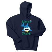 Sister Shark Birthday Party Matching Family Kids Hoodie