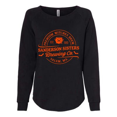 Sanderson Sisters Brewing Co Hocus Pocus Halloween 2022 Womens California Wash Sweatshirt