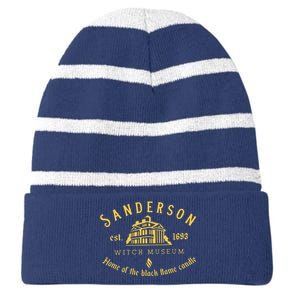 Sanderson Sisters Brewing Co Hocus Pocus Halloween 2022 Striped Beanie with Solid Band